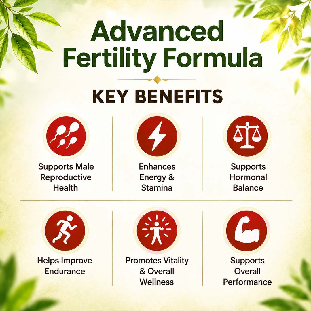 STRONQ Fertility Booster Capsules – Ayurvedic Male Fertility & Vitality Support - Image 3