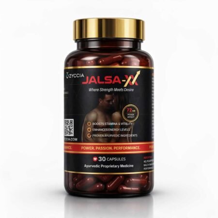 STRONQ Vigour & Vitality Capsules – Ayurvedic Performance & Energy Support (60 Capsules)